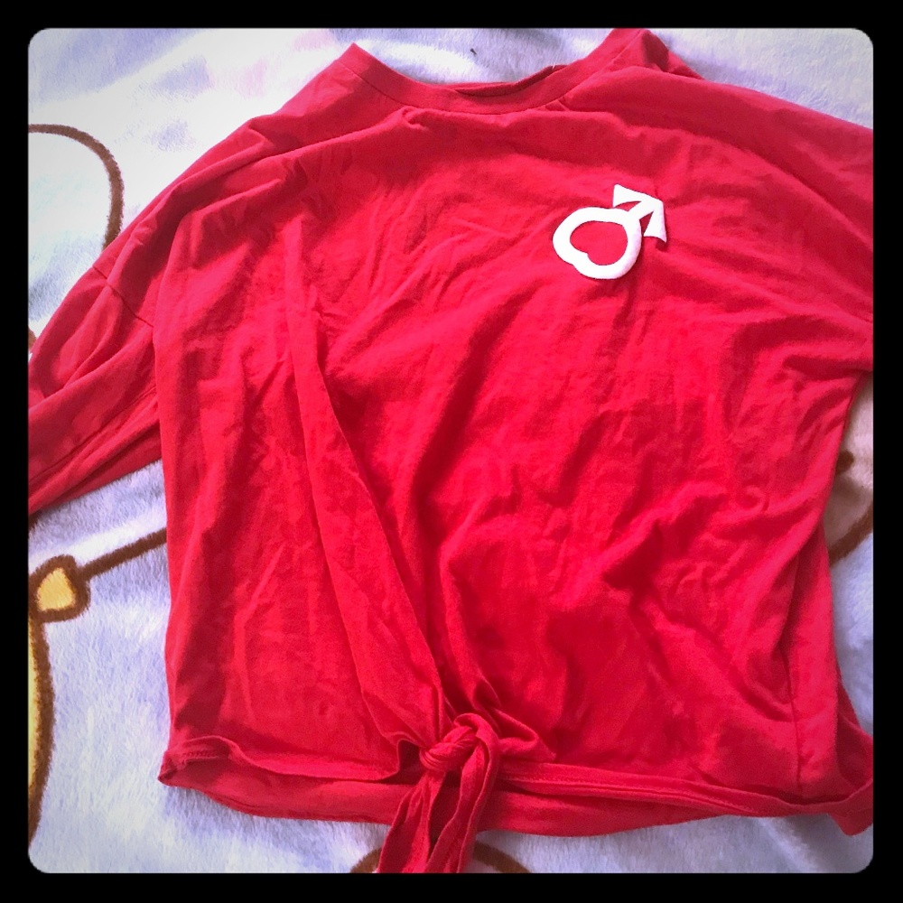 Sailor Mars long sleeve slight crop